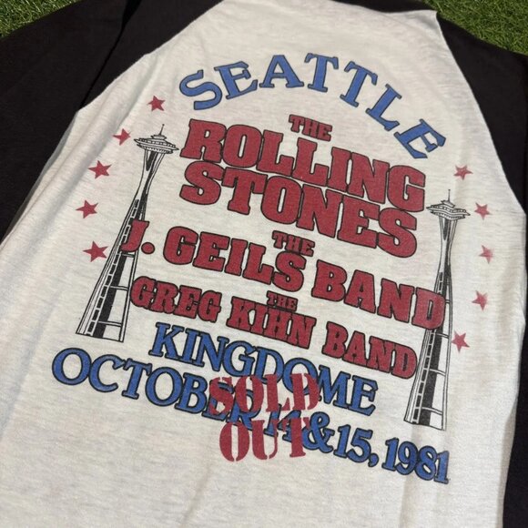Vintage 1981 Rolling Stones Tour Tee - Picture 7 of 8